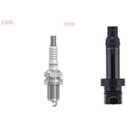 Denso Ignition Service Kit (1 Spark Plugs + Ignition Coil) fits Hyundai I20 I