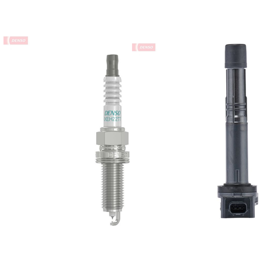 Denso Ignition Service Kit (1 Spark Plugs + Ignition Coil) fits Honda Accord IX