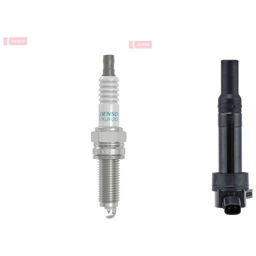 Denso Ignition Service Kit (1 Spark Plugs + Ignition Coil) fits Kia Optima