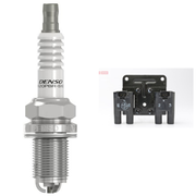 Denso Ignition Service Kit (1 Spark Plugs + Ignition Coil fits Chevrolet Lacetti