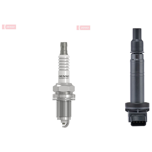 Denso Ignition Service Kit (1 Spark Plugs + Ignition Coil) fits Toyota Vellfire