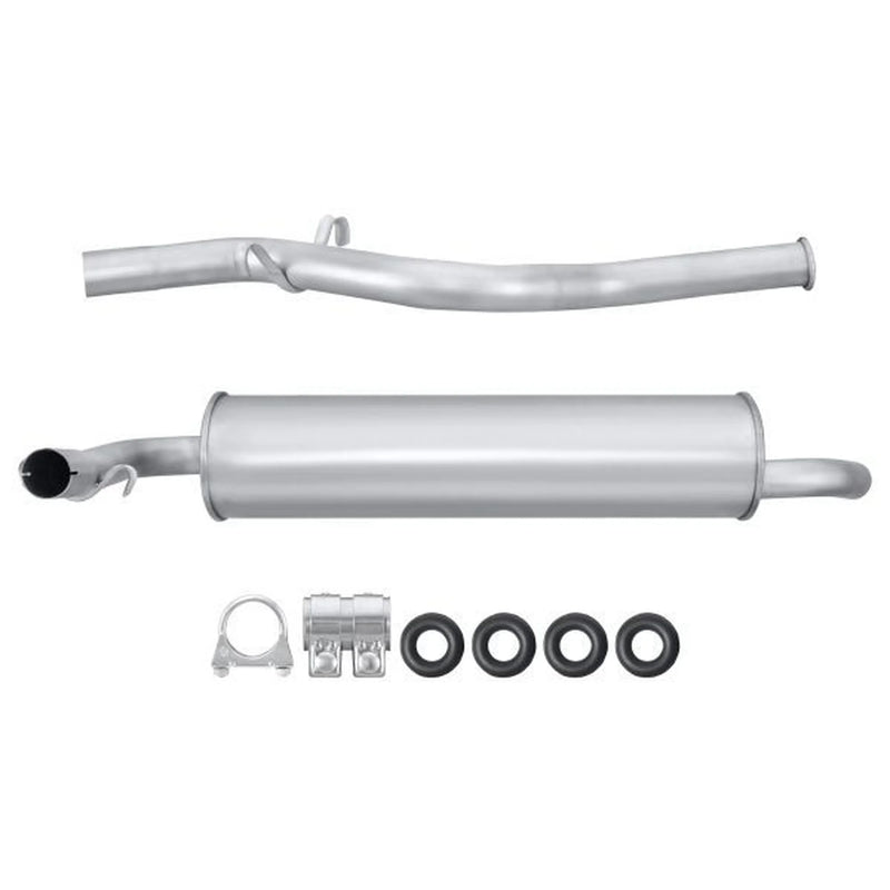 Hella End Silencer Rear fits Fiat Talento 1989-1994 1.9 2.0