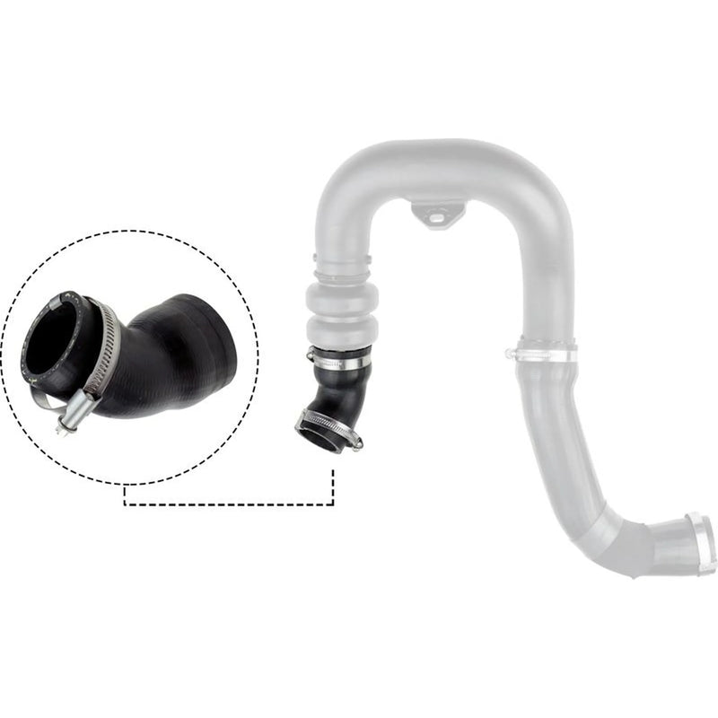Gates Intercooler Turbo Charge Air Hose 123mm fits Ford Ranger 2011 on 3.2