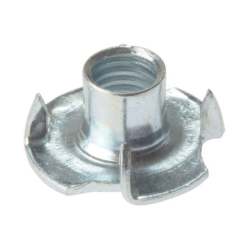 Forgefix Pronged T Nuts ZP M6 Bag 10 ForgeFix - Dynamic Drive