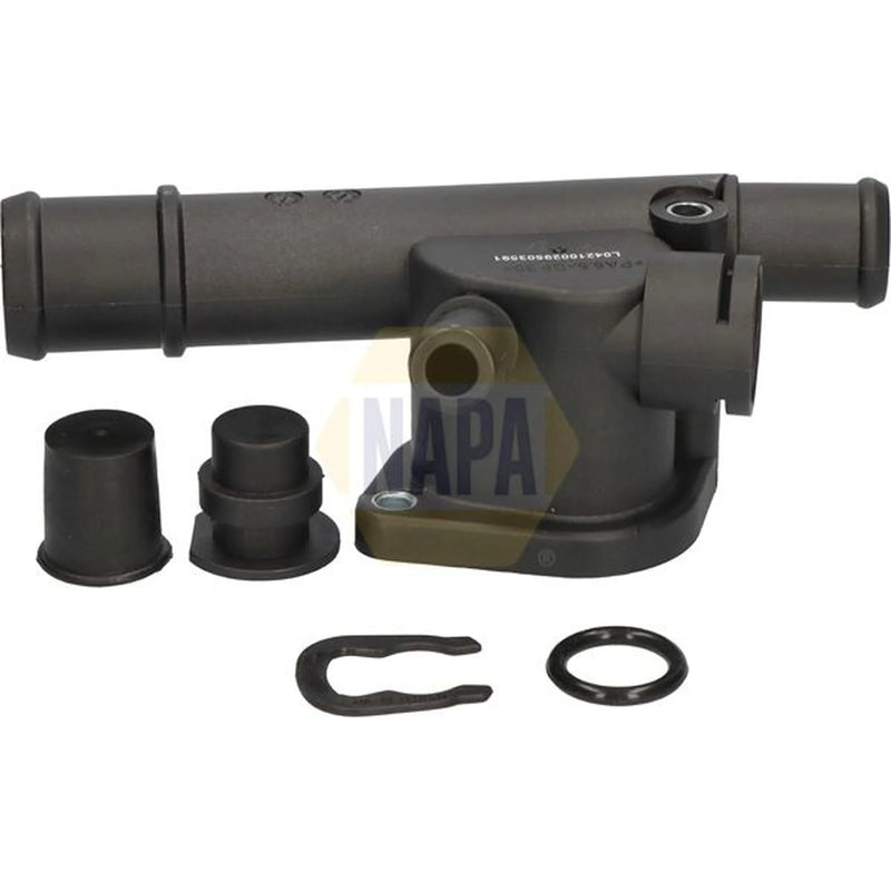 NAPA Coolant Flange Housing Connector fits Audi A2 2000-2005 1.2 1.4