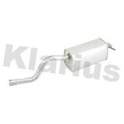 Klarius Box With Tail Pipe Rear fits Renault Twingo II 2007-2014 1.2