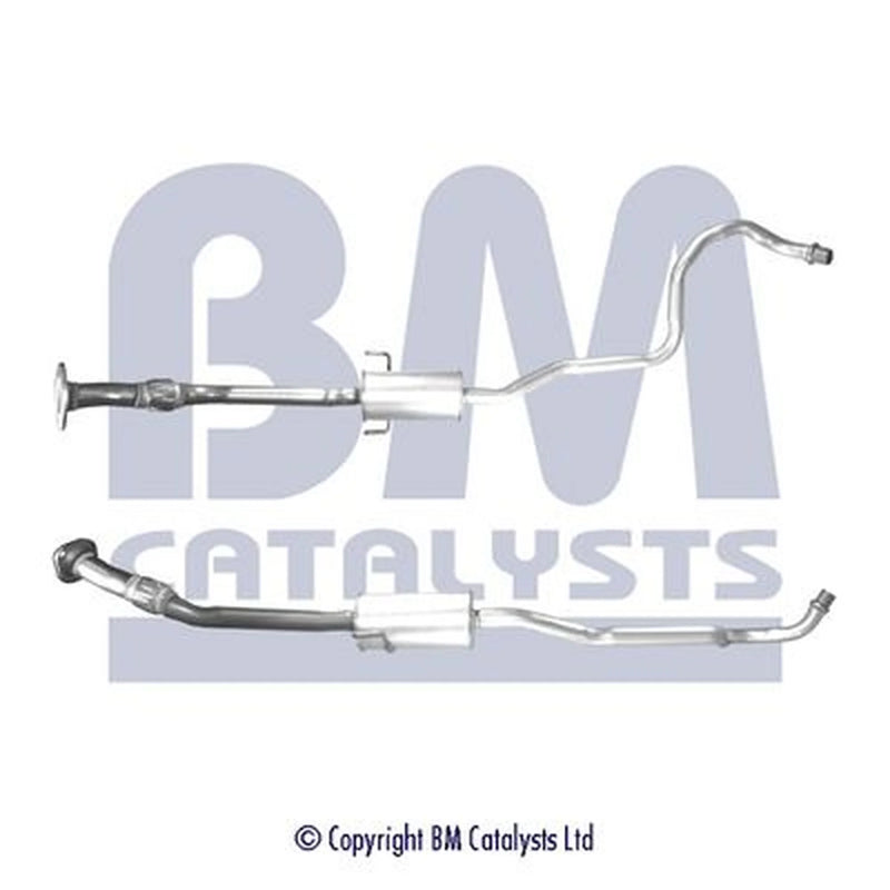 BM Catalysts Exhaust Pipe OD fits Toyota Yaris/Vitz 2005-2012 1.4