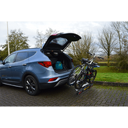 M-Way Towball Mounted Car Rear Tow Bar Cycle Holder 2 Bike Carriers w Electrics Maypole  - Dynamic Drive