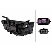 Hella Headlight Headlamp LED Left fits Renault Kadjar 2015-2016 1.2 1.5 1.6