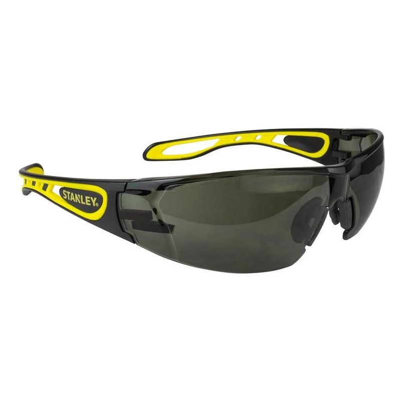 Stanley® Hand Tools Wrap Around Safety Glasses - Smoke STANLEY® Hand Tools - Dynamic Drive
