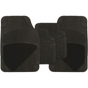 Heavy Duty Rubber & Carpet Car Floor Mats Set Universal Fit UKB4C - NN4 Online