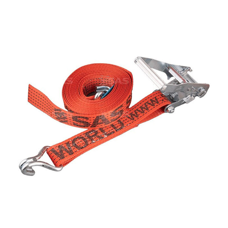 SAS Security Products SAS RS5 HD Ratchet Strap with Claw hooks  50mm 6M | UK Camping and Leisure