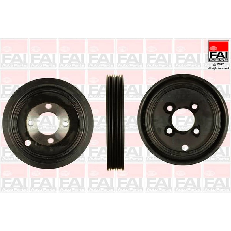 FAI Crank Shaft Belt Pulley fits Citroën C5 I 2001-2004 1.8