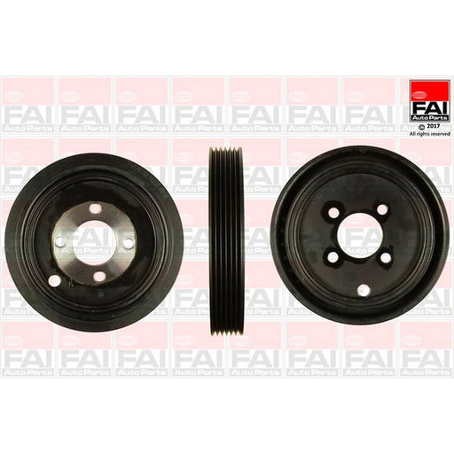 FAI Crank Shaft Belt Pulley fits Citroën C5 I 2001-2004 1.8