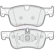 Fahren Front & Rear Brake Discs & Pads fits Citroën C4 Picasso II 2013 on 2.0
