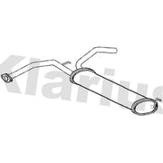 Klarius Box With Tail Pipe Rear fits Citroën C1 II 2014-2021 1.0