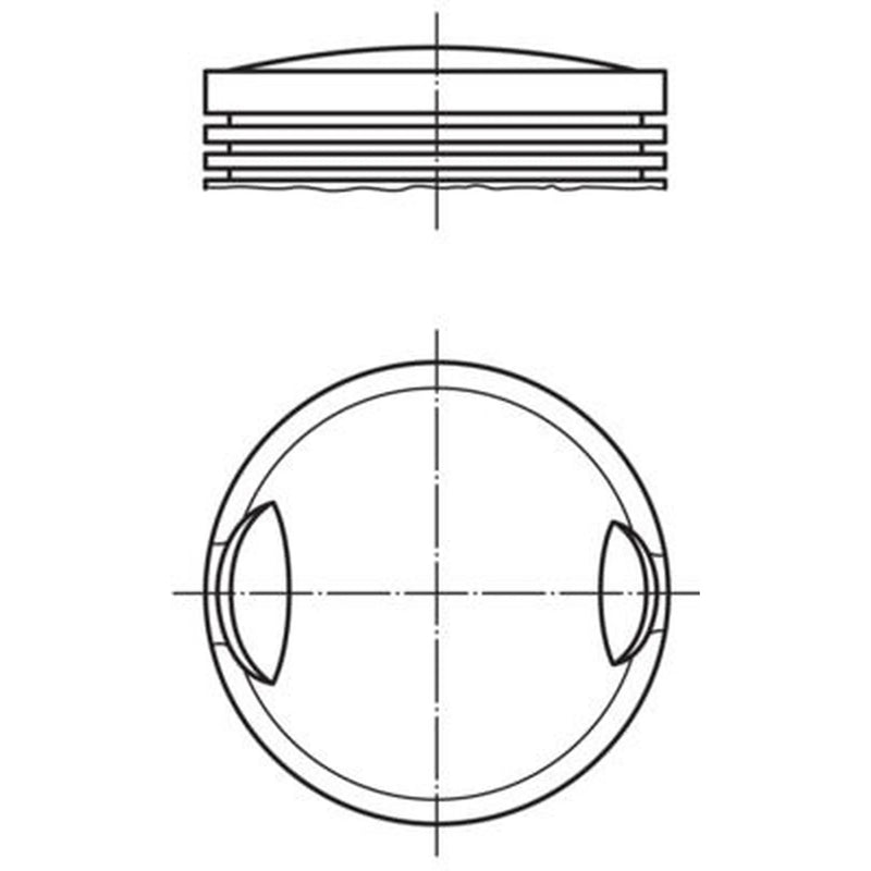 Mahle Piston Cylinder Bore = 90mm fits BMW R 90 1973-1976