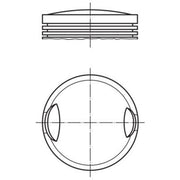 Mahle Piston Cylinder Bore = 90mm 082 21 01