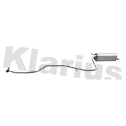 Klarius Box With Tail Pipe Rear fits Toyota Auris 2013-2018 1.8