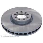 Blue Print 2 x Vented Front Brake Discs ADL144334-x2