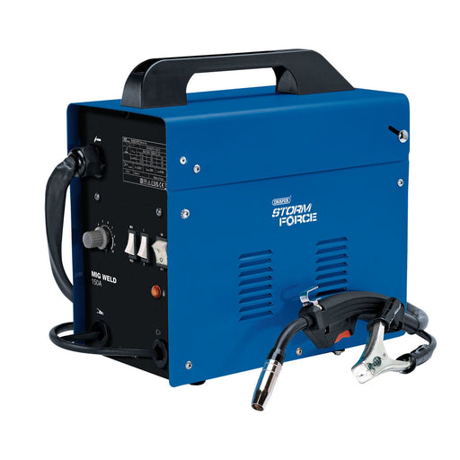 Draper Storm Force Gasless MIG Welder, 150A 70050 Draper - Dynamic Drive