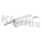 Klarius Box With Tail Pipe Rear fits Ford Fusion 2004-2012 1.6