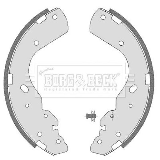 Borg & Beck Brake Shoe Set Axle Kit BBS6323
