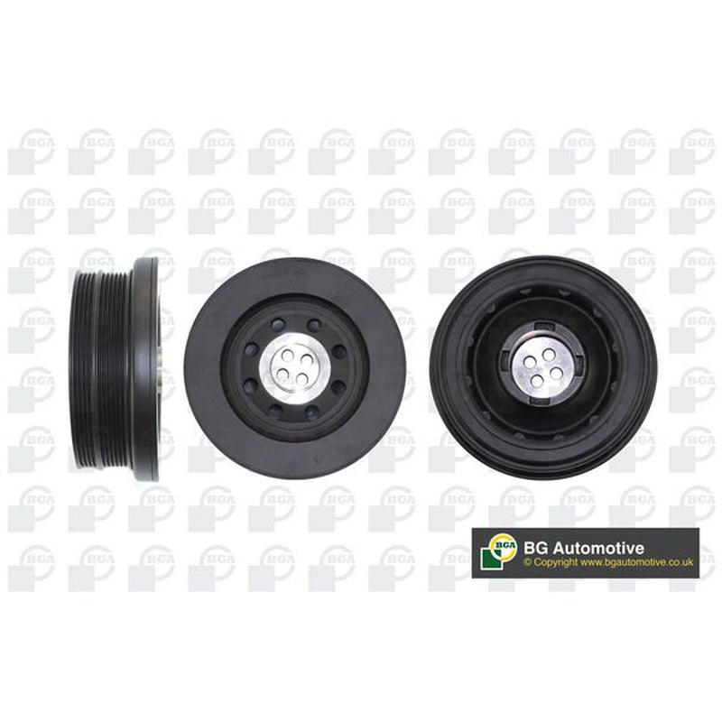 BGA Crank Shaft Belt Pulley fits BMW 3 2002-2013