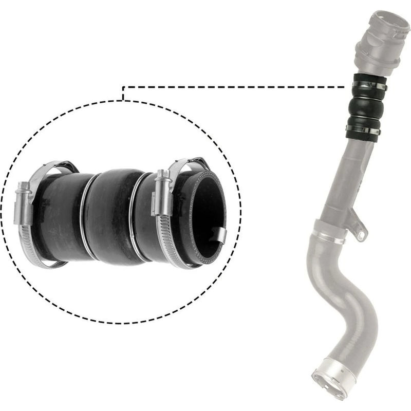 Gates Intercooler Turbo Charge Air Hose 114mm fits Dacia Dokker 2012-2021 1.5