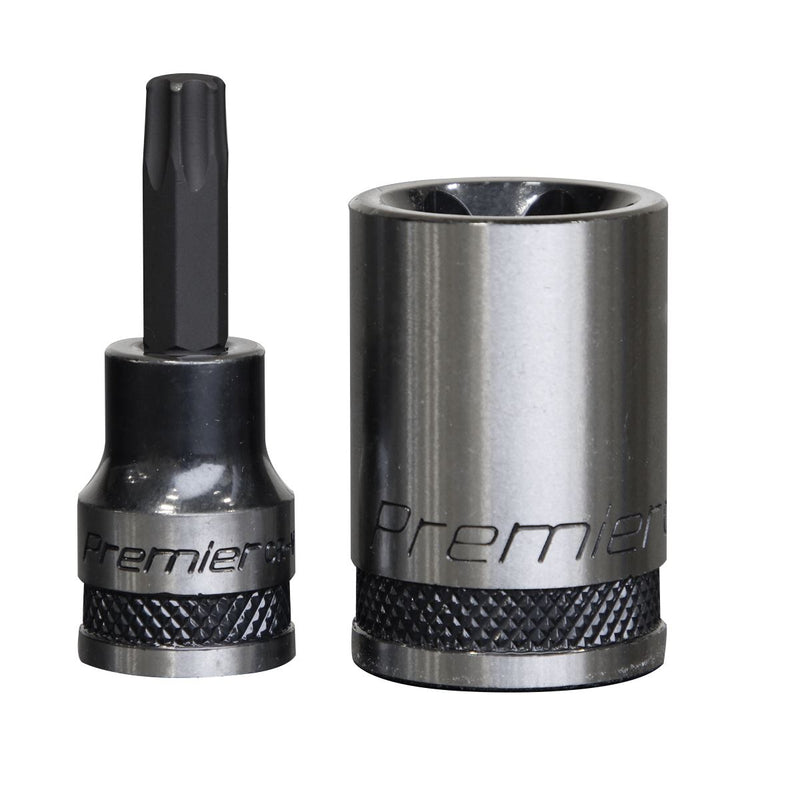 Sealey TRX-Star* Socket & Security Socket Bit Set 38pc 1/4" 3/8" & 1/2"Sq Drive Sealey  - Dynamic Drive