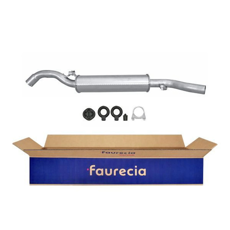 Hella End Silencer Rear fits VW Golf 1983-1991 1.8