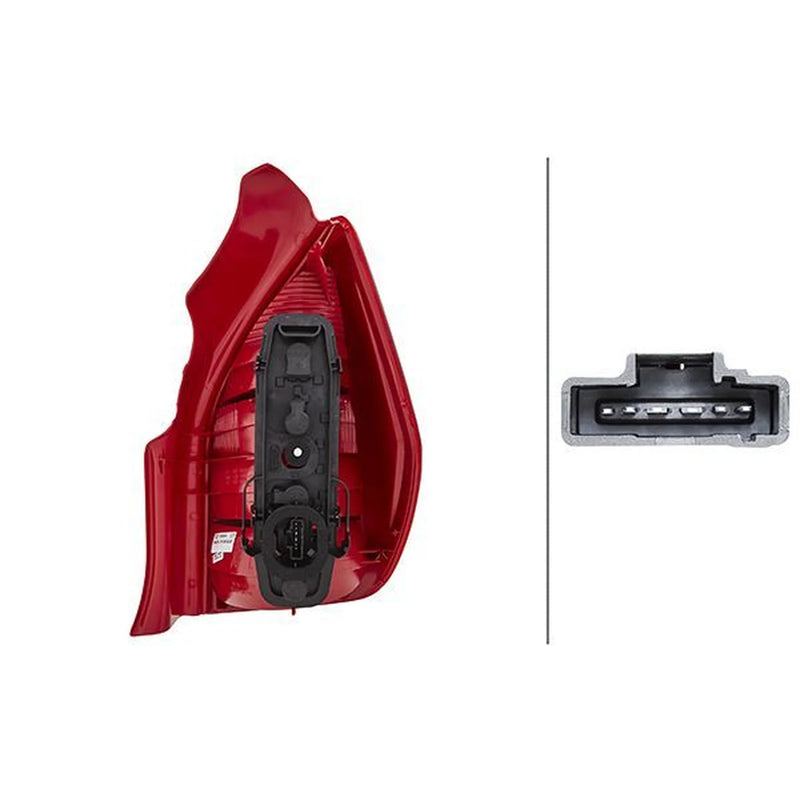 Hella Tail Light / Lamp PY21W Left 2VP 354 030-031