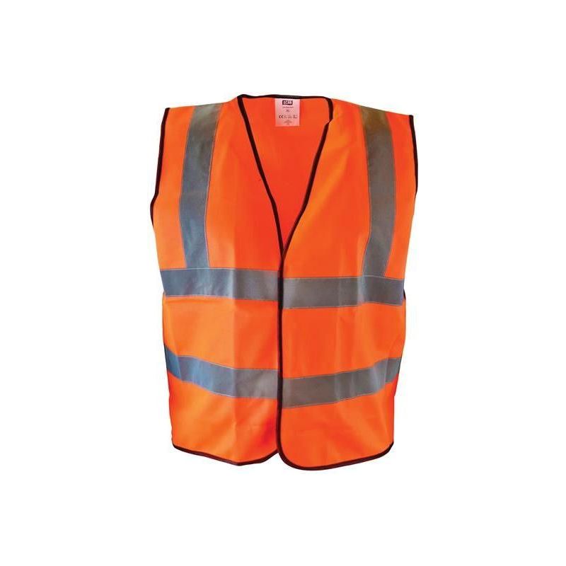 Scan Hi-Vis Orange Waistcoat - L (44in) Scan - Town Tools