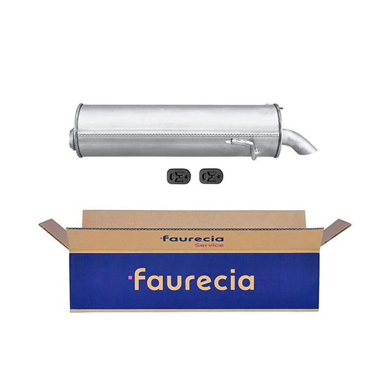 Hella End Silencer Rear fits Peugeot 306 1993-2001 1.1 1.4 1.6 1.9