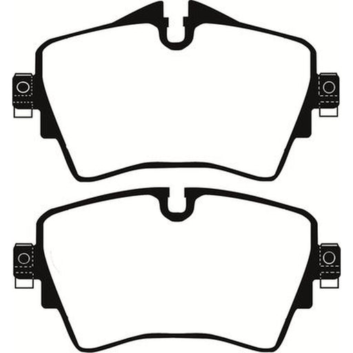 Abtex Front Brake Pad Set fits BMW 2 Active Tourer 2013-2021