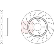 Apec Front Brake / Discs & Pads fits Mercedes-Benz S-Class 1998-2005