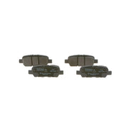 Bosch Front & Rear Pads fits Nissan Juke 2010-2019 1.6