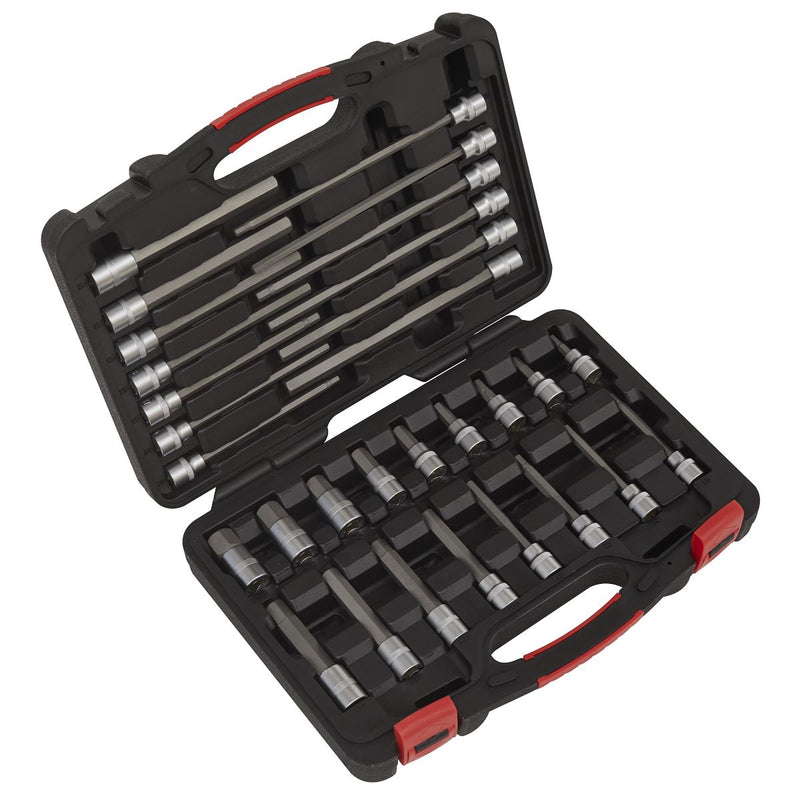 Sealey Hex Socket Bit Set 30pc 3/8"Sq Drive Platinum Series AK89000 Sealey - Dynamic Drive