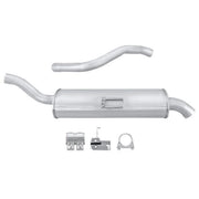 Hella End Silencer Rear fits Renault Grand Scénic III 2009-2016 1.5 1.6 1.9