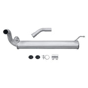 Hella End Silencer Rear fits Citroën C1 2005-2014 1.4