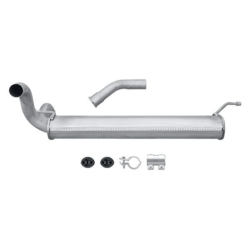 Hella End Silencer Rear fits Citroën C1 2005-2014 1.4