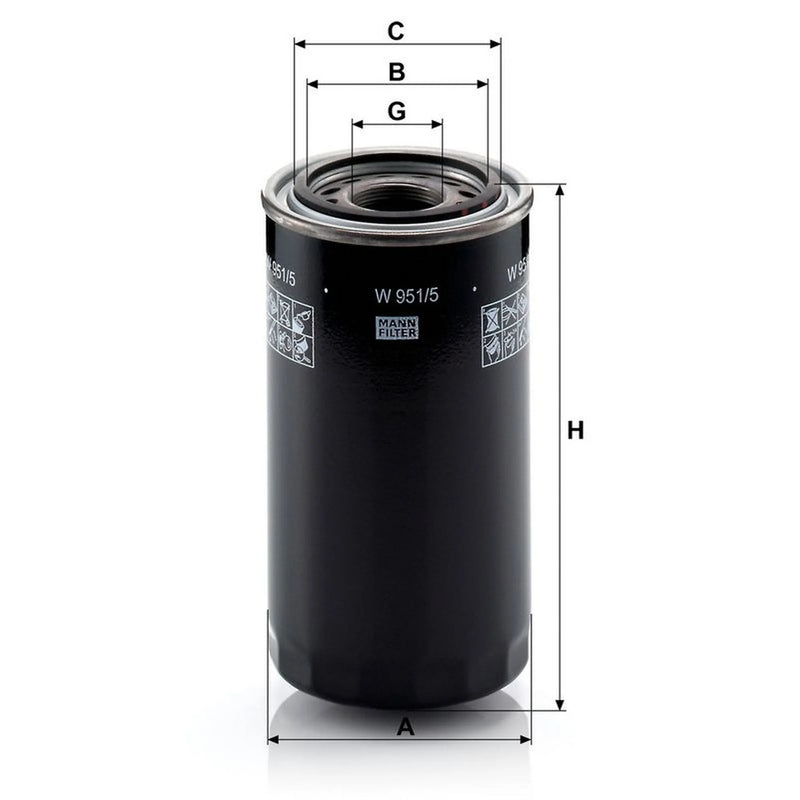 MANN-FILTER Automatic Transmission Hydraulic Filter