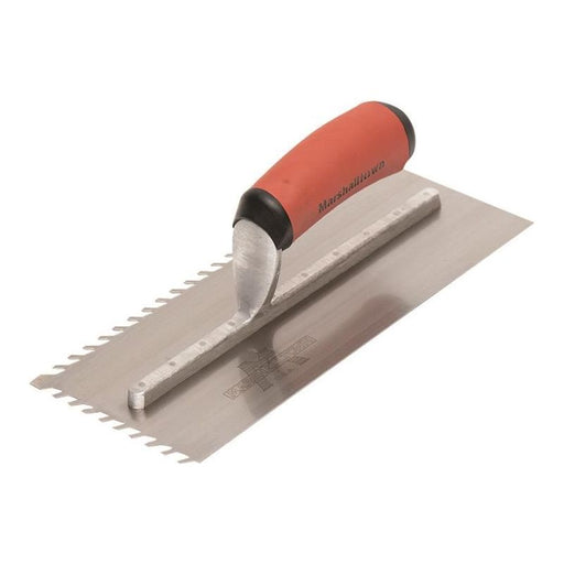 Marshalltown LayFlat 10mm Notch Trowel 11 x 4.1/2in Marshalltown - Dynamic Drive
