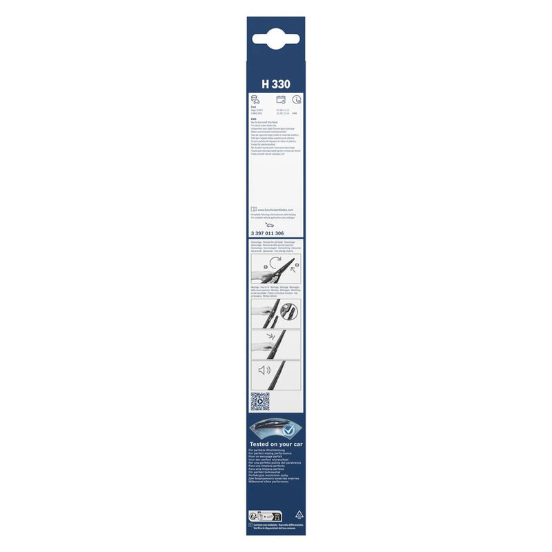 Bosch Conventional Wiper Blade 330mm — H330 fits Ford Focus III 2010-2020
