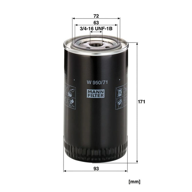 MANN-FILTER Engine Oil Filter