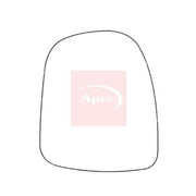 Apec Exterior Wing Mirror Glass Right fits Nissan Primastar 2001-2006