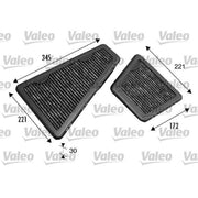 Valeo Cabin Air Filter (Pollen Filter) 698793