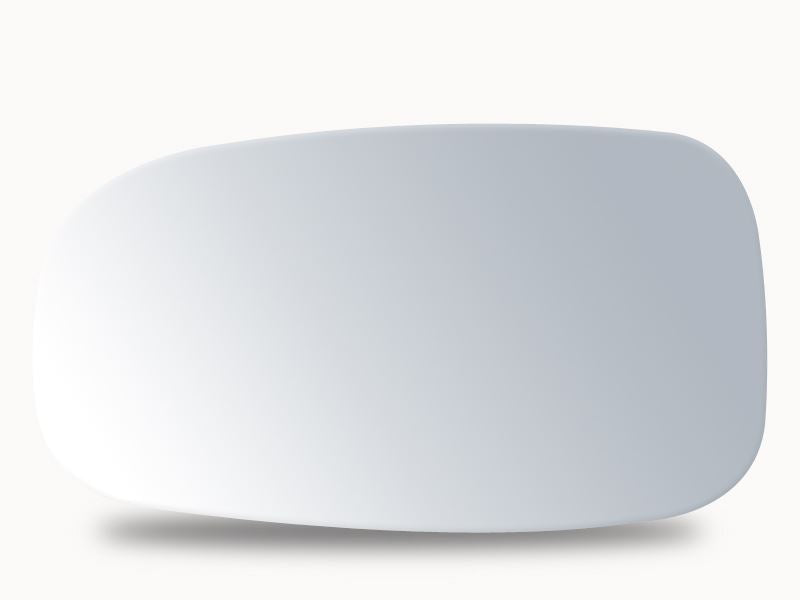 Summit Stick-On Standard Mirror Glass fits Saab 9 - 3 9 - 5 02 to 12 LHS Summit - Bars 4 Cars