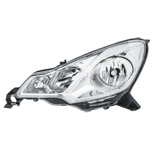 Hella Headlight Headlamp H7/H1 Left fits Citroën C3 II 2009-2016 1.0 1.2 1.4 1.6