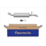 Hella End Silencer Rear fits Ford Fiesta 1989-1995 1.0 1.1
